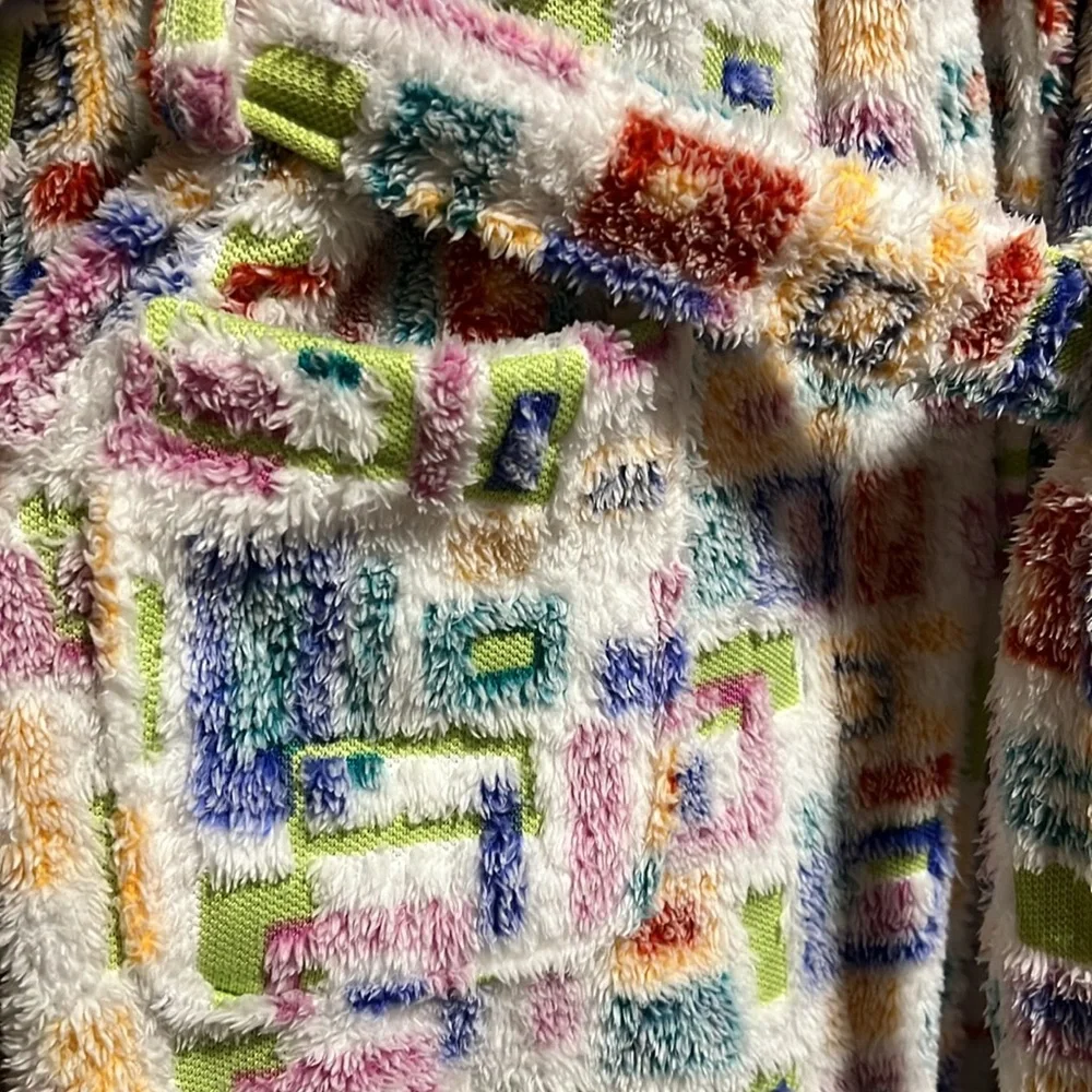 Aegean Apparel Multi-Textured Robe - Picture 4 of 7